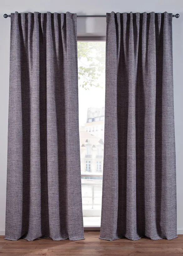 Tenda coprente con trama melange (pacco da 1), bonprix