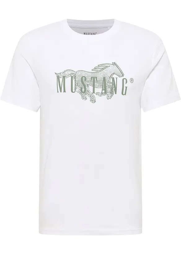 T-shirt Mustang Austin in puro cotone, Mustang Jeans