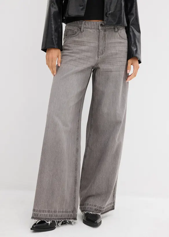 Jeans wide leg, bonprix