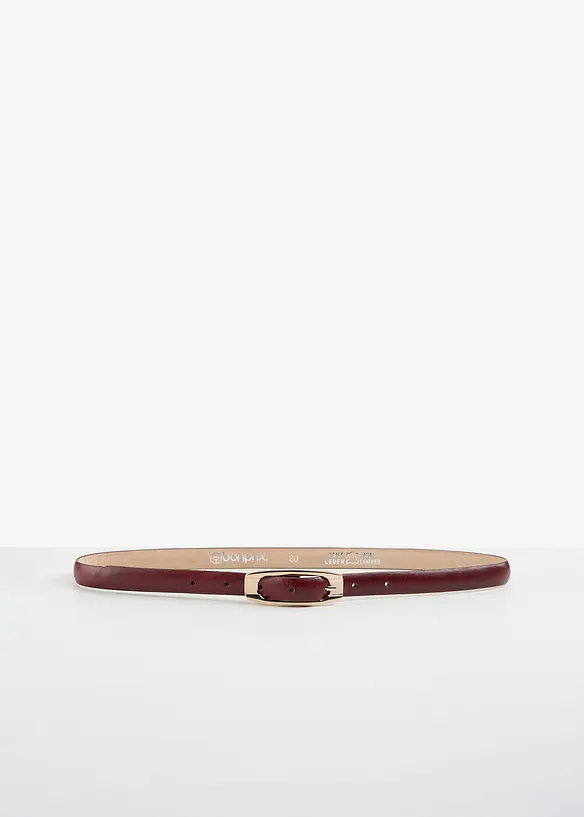 Cintura bassa in pelle, bonprix