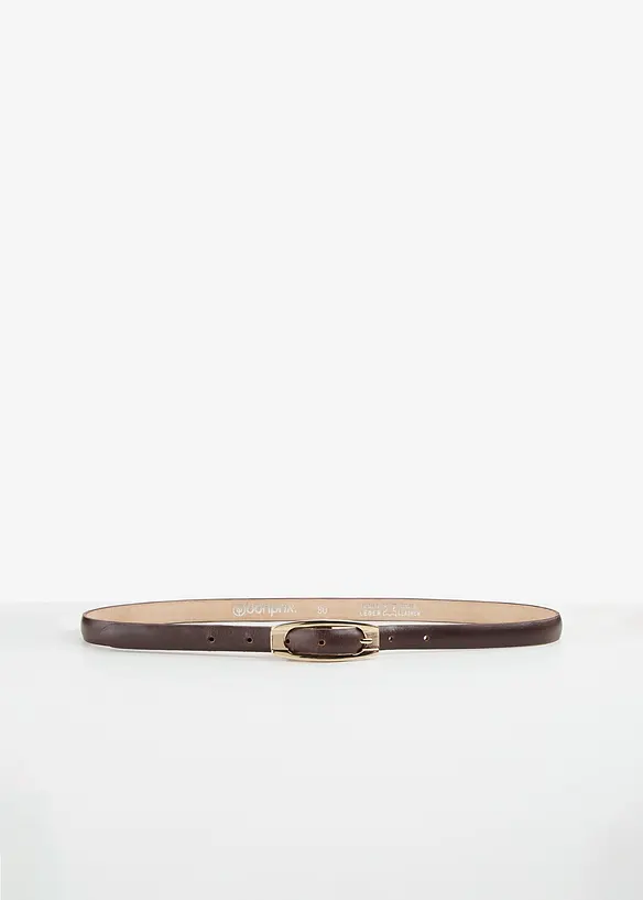 Cintura bassa in pelle, bonprix