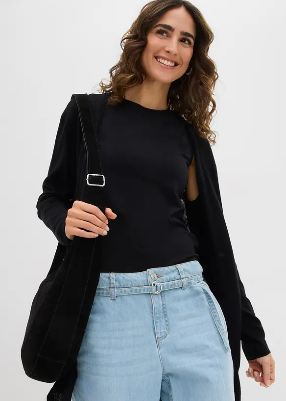 Cardigan lungo aperto, bonprix
