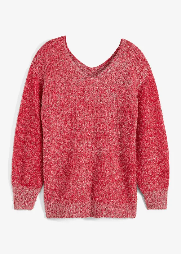 Maglione lungo con Lurex, bonprix
