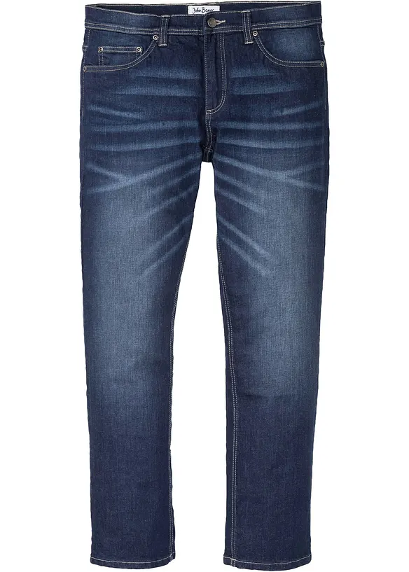 Jeans elasticizzati regular fit, straight, bonprix