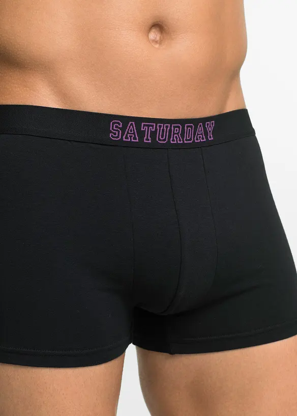 Boxer aderenti con cotone (pacco da 7), bonprix