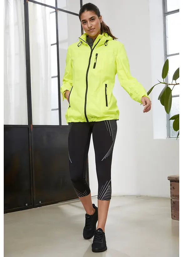 Leggings sportivi a pinocchietto con taschina, bonprix