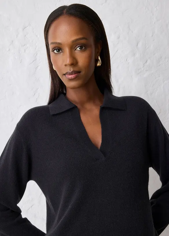 Maglione con Good Cashmere Standard®, bonprix