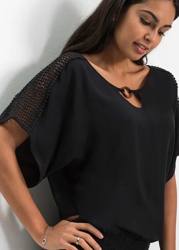 Blusa in pura viscosa, bonprix