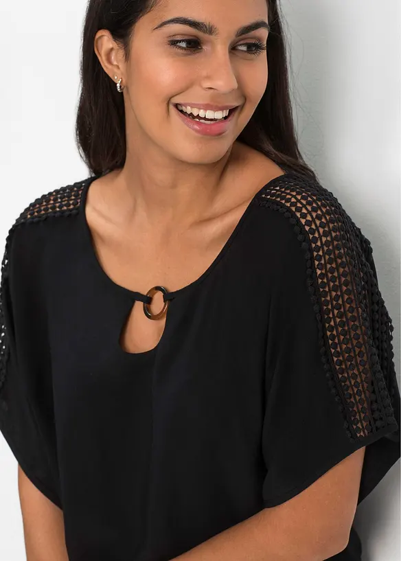 Blusa in pura viscosa, bonprix