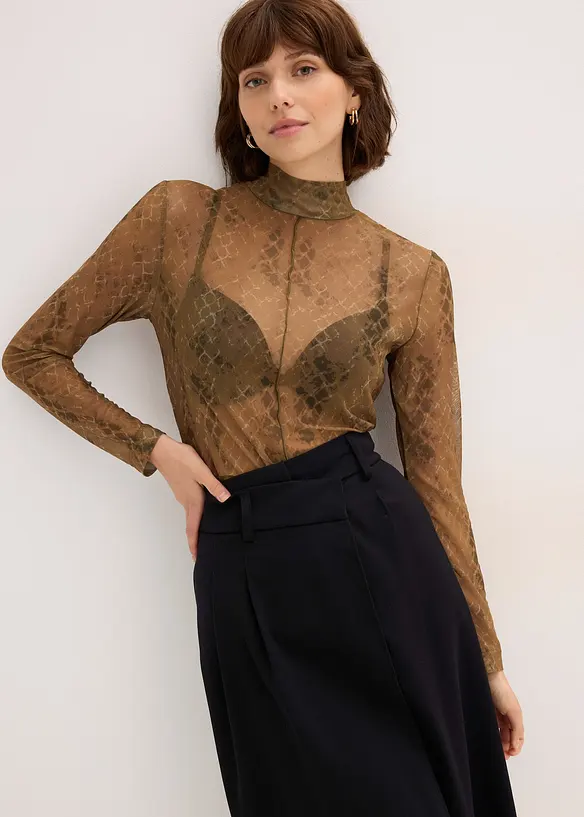 Maglia a maniche lunghe, bonprix