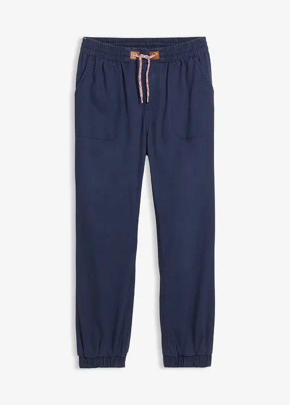 Pantaloni termici foderati in jersey, regular fit, bonprix