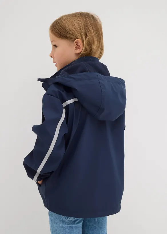 Giacca termica impermeabile con cappuccio, bonprix