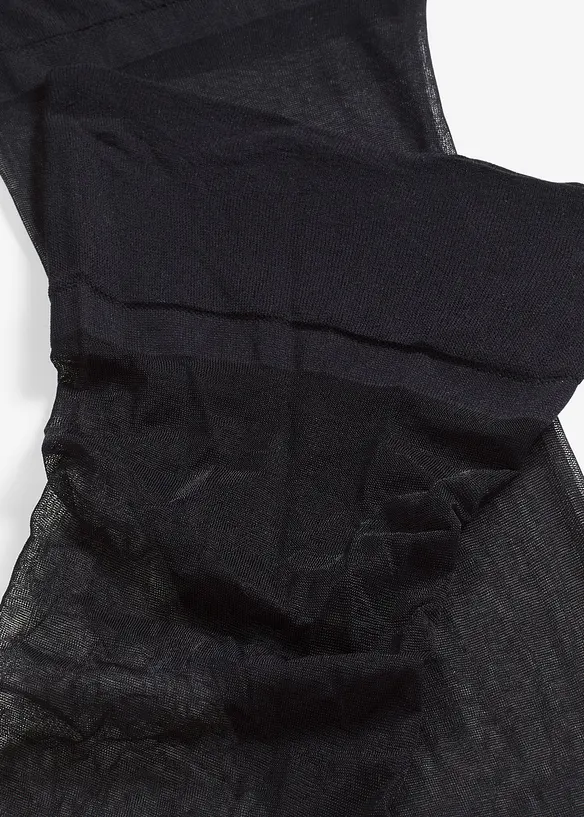 Calze per reggicalze 20 den satin sheer con poliammide riciclata, bonprix