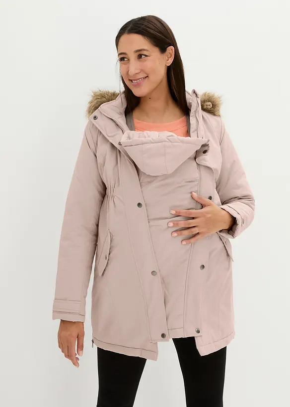 Giacca prémaman 3 in 1 con inserto babywearing, bonprix