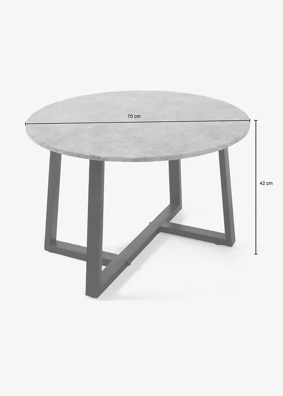 Tavolino da salotto in marmo, bonprix