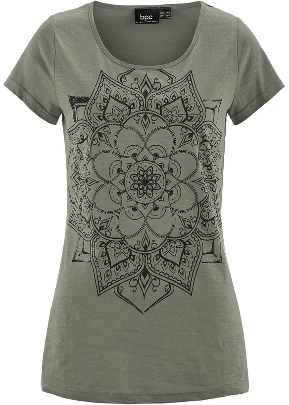 T-shirt in filato fiammato, bonprix