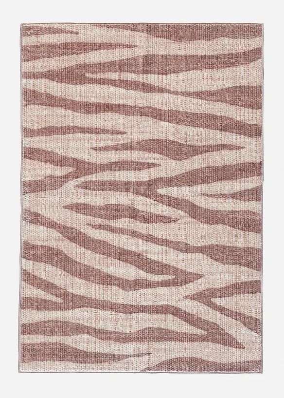 Tappeto da bagno con motivo zebrato, bonprix