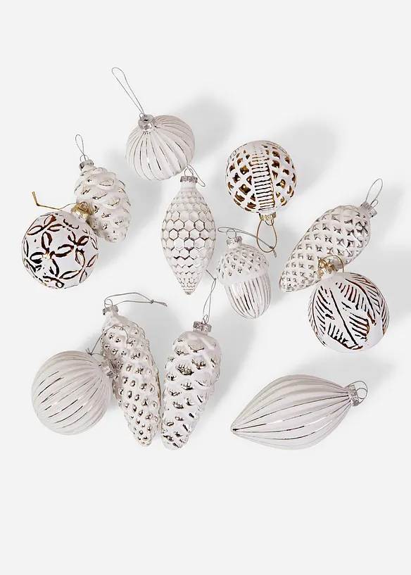 Palline di Natale (set 12 pezzi), bonprix