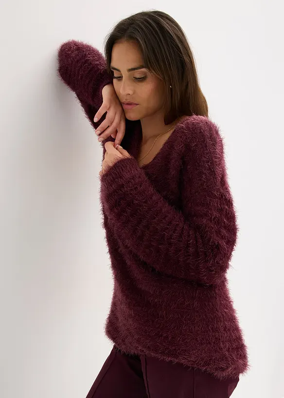 Abito lungo con pizzo, bonprix