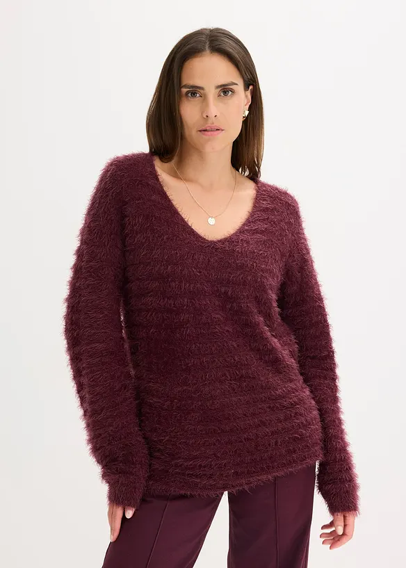 Abito lungo con pizzo, bonprix