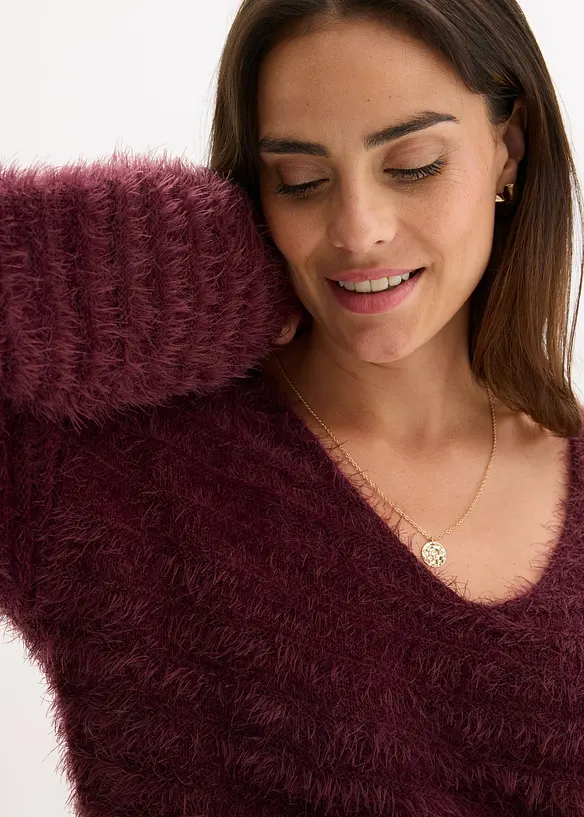Abito lungo con pizzo, bonprix