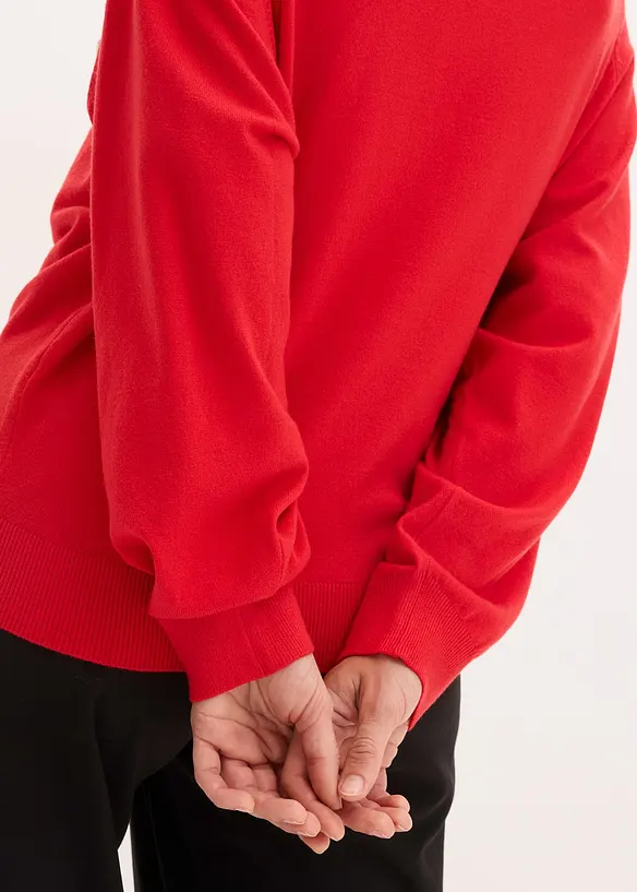 Maglione in filato fine misto viscosa, bonprix