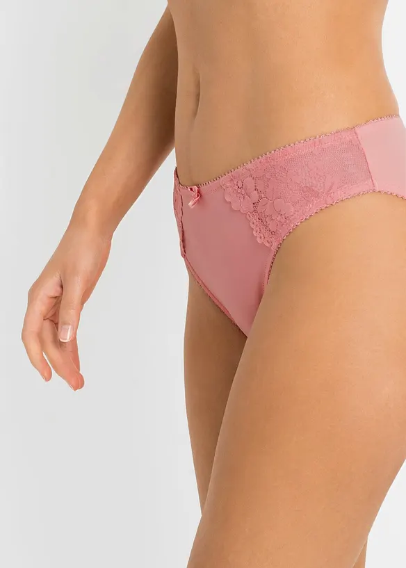 Slip con pizzo delicato (pacco da 2), bonprix