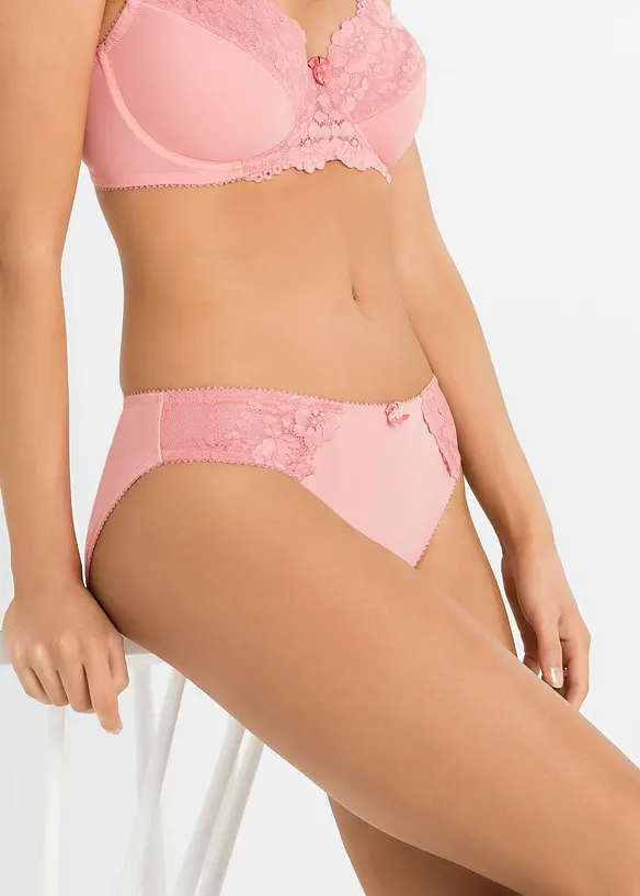 Slip con pizzo delicato (pacco da 2), bonprix