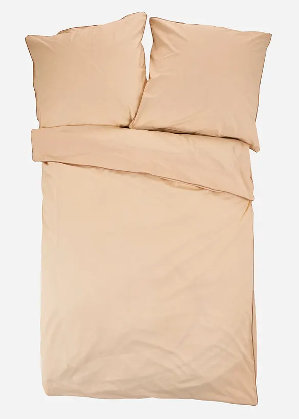 Biancheria da letto in rinforzato con pistagna a contrasto, bonprix