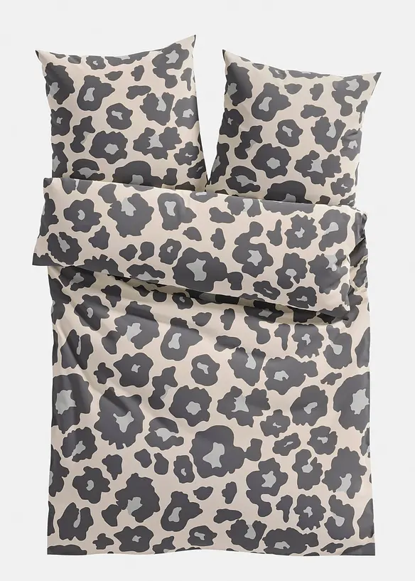 Biancheria da letto con stampa animalier, bonprix