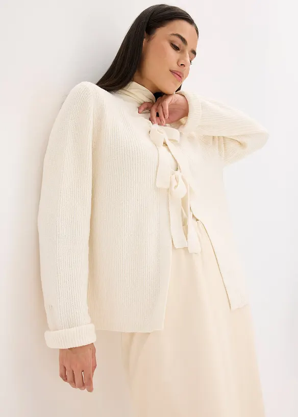 Cardigan in misto cotone, bonprix