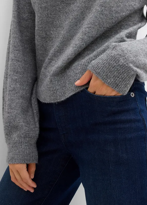 Maglione con colletto, bonprix