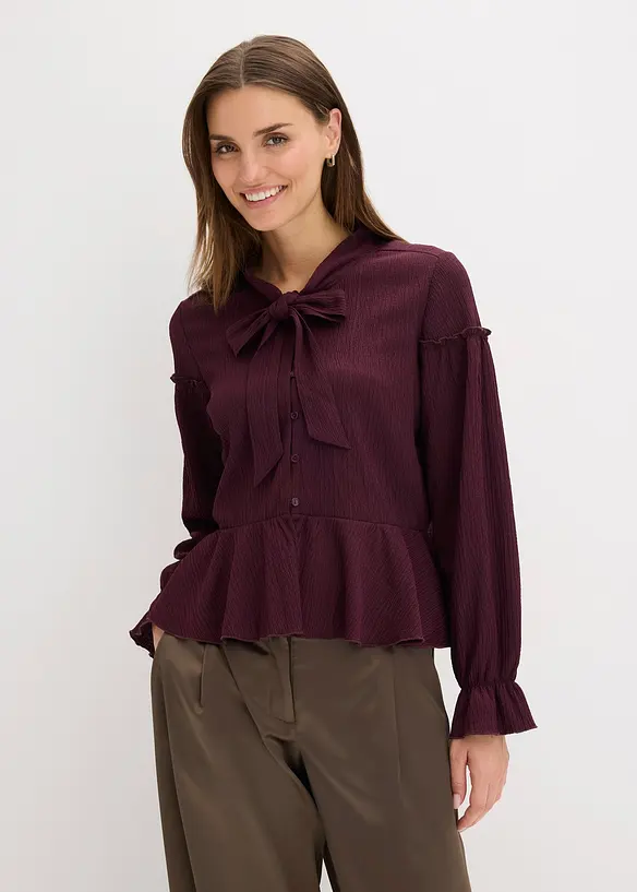 Maglia in jersey operato, bonprix