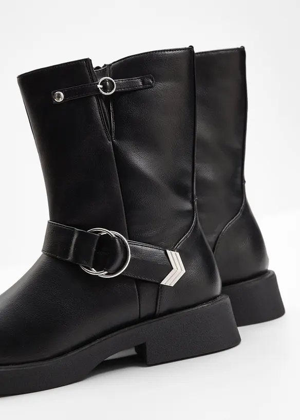 Stivaletti biker, bonprix
