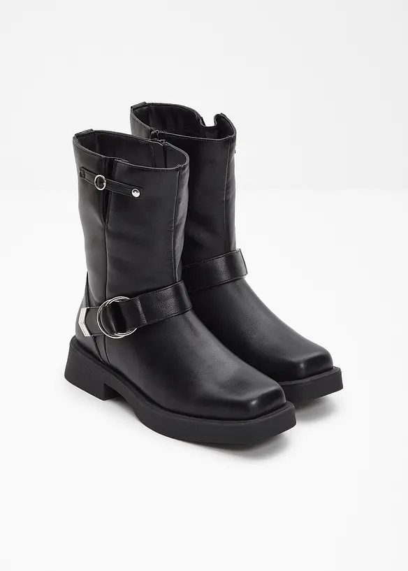 Stivaletti biker, bonprix