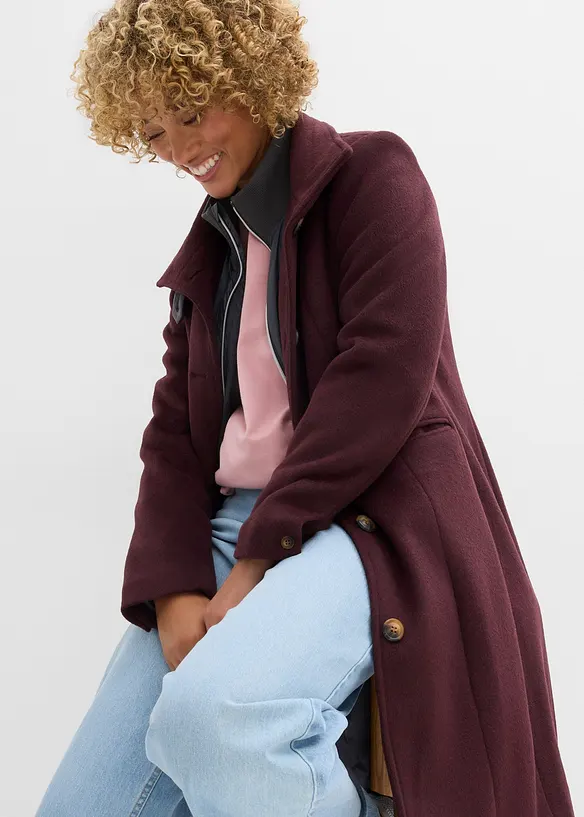 Cappotto invernale effetto 2 in 1, bonprix