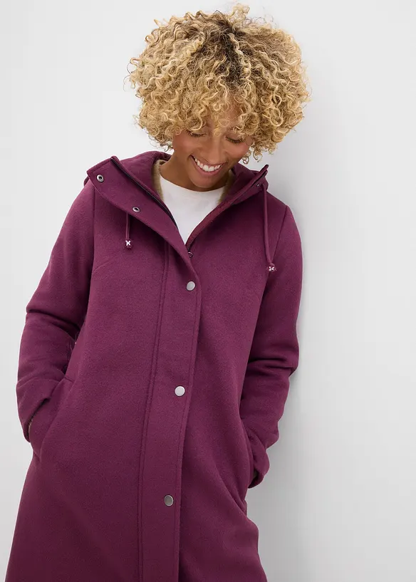 Cappotto lungo in simil lana, bonprix
