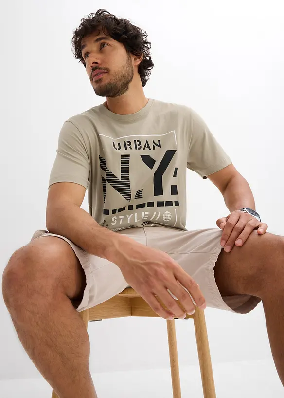 T-shirt in puro cotone biologico, bonprix