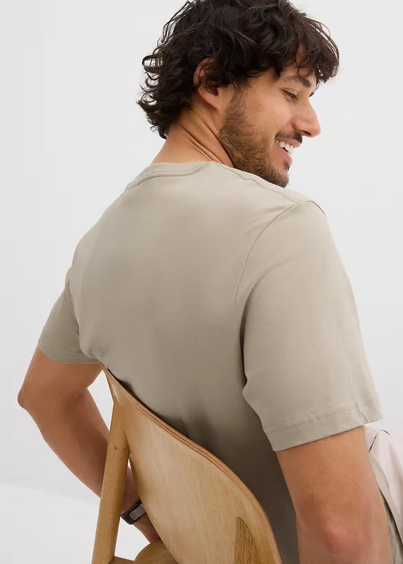 T-shirt in puro cotone biologico, bonprix