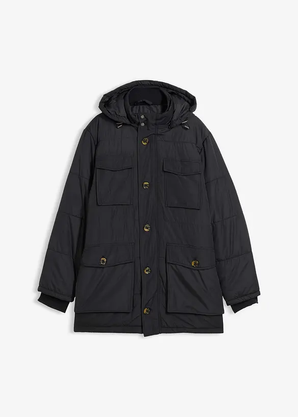 Parka con cappuccio staccabile, bonprix