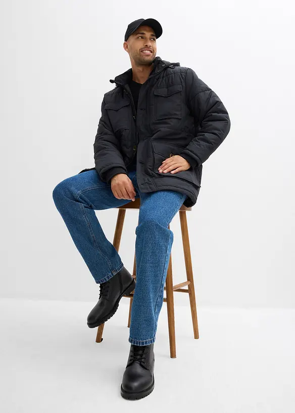 Parka con cappuccio staccabile, bonprix