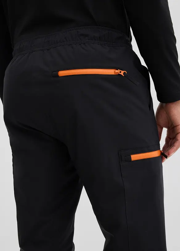 Pantaloni funzionali termici impermeabili loose fit, straight, bonprix
