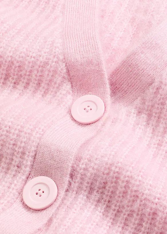 Cardigan a coste in filato grosso, bonprix