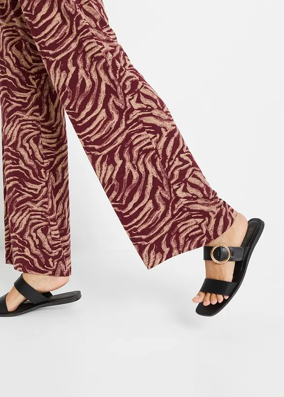 Pantaloni in jersey di viscosa fluente, bonprix