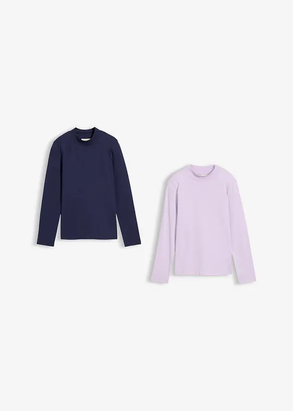 Maglia dolcevita (pacco da 2), bonprix