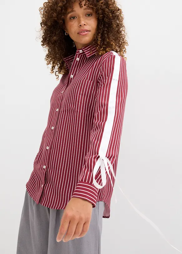 Camicia oversize in puro cotone biologico, bonprix