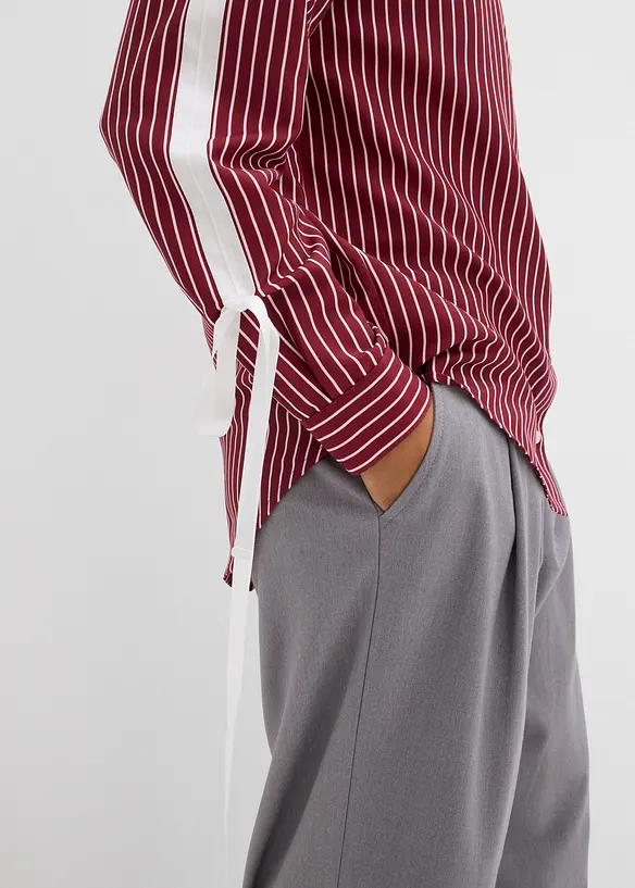 Camicia oversize in puro cotone biologico, bonprix