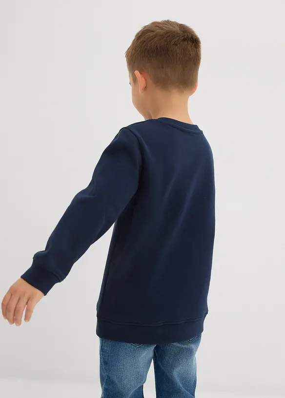 Felpa in misto cotone morbido (pacco da 2), bonprix