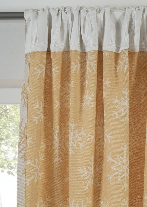 Tenda jacquard in cotone biologico (pacco da 1), bonprix