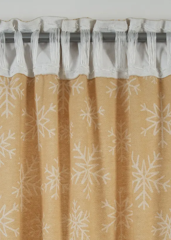 Tenda jacquard in cotone biologico (pacco da 1), bonprix